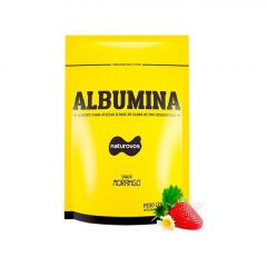 ALBUMINA SABOR MORANGO 500g (naturovos)