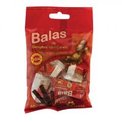 Bala Apis Flora Sabor Gengibre com Canela  Pacote com 40g